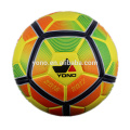 Официальный Размер кожа PU прокатанный шарик футбола футбола